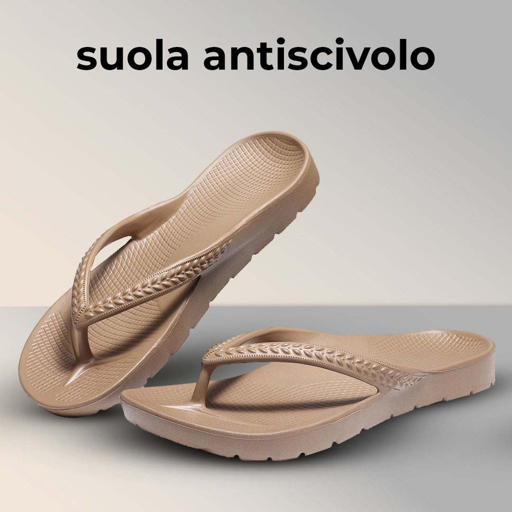 Sollieva® Infradito con supporto plantare